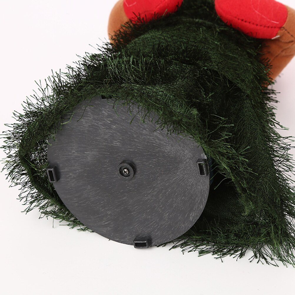 Árbol de Navidad eléctrico, muñeco de Papá Noel, Juguete Musical giratorio, juguete divertido de baile para navidad, de de año