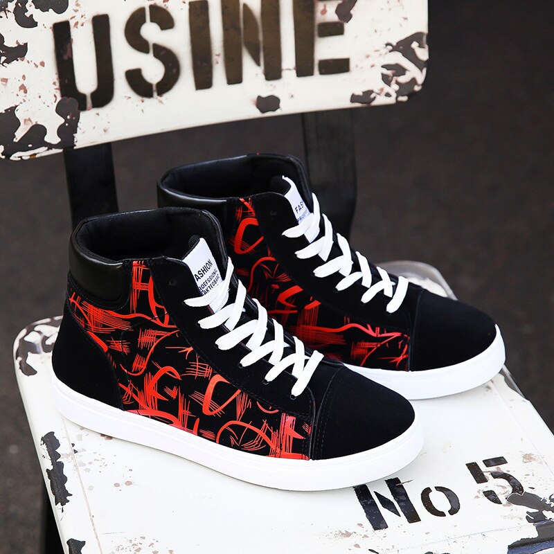 Super Frühling und Herbst Männer Stiefel Komfortable High Top Schuhe Männer Neue Casual Schuhe Botas Atmungsaktiv Masculinas 458