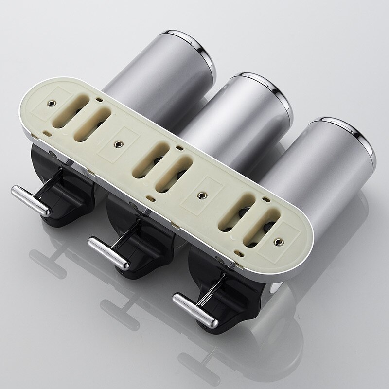 Badkamer Schuim Zeepdispenser Handdesinfecterend Houder Wall Mount Zeep Shampoo Head Vloeibare Douche Dispenser Voor Badkamer Accessoires