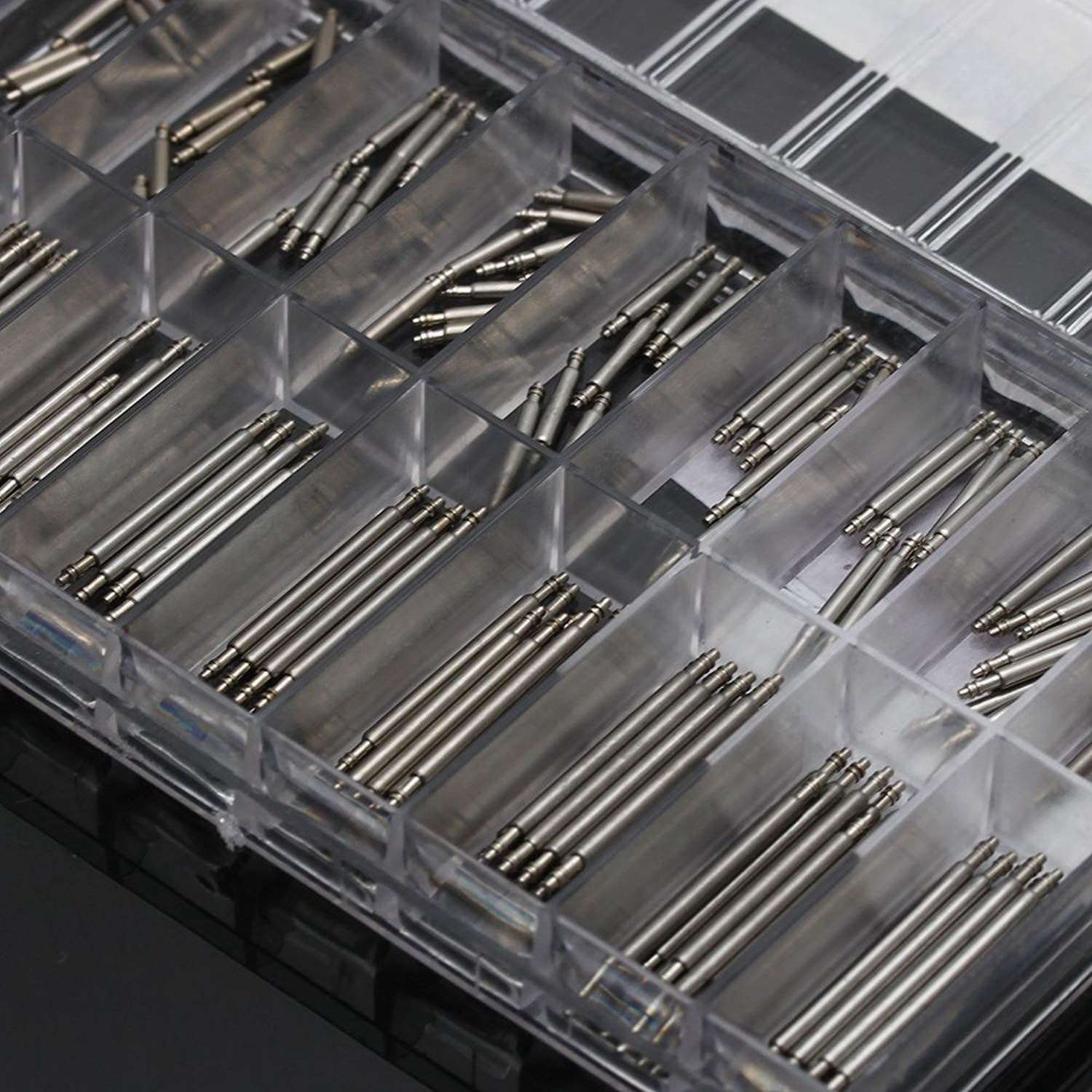 360 Pcs Watch Wrist Band Spring Bars Strap Link Pins 21mm 22mm 23mm 24mm 25mm