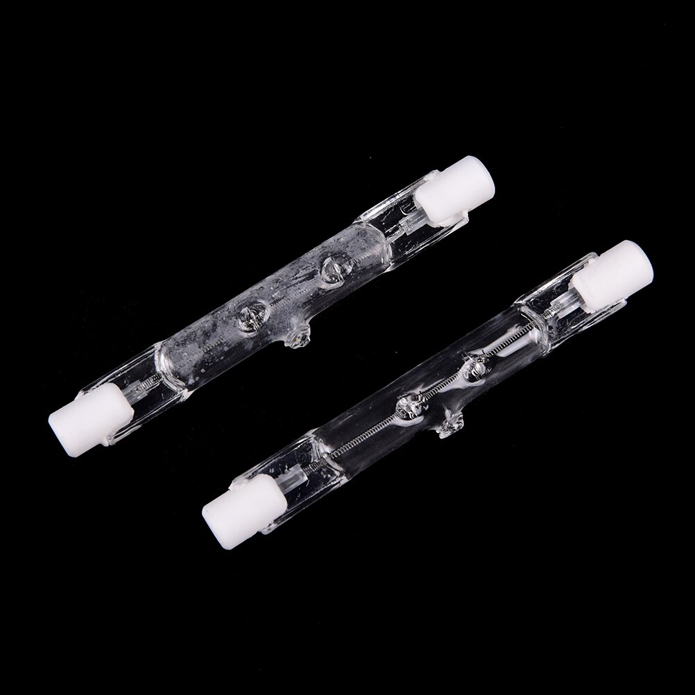 AC 220V R7s Halogen Bulb 150W 500W Halogen Lamp J78 78mm J118 118mm Double Ended Linear R7s Halogen Light Bulb Warm White