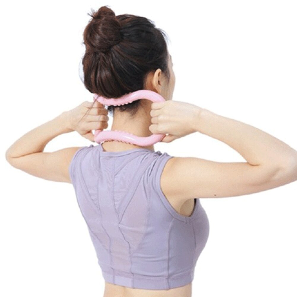 2 stuks magische yoga ring gym pilates trainingsring voor rug schouder been arm en verbetering van de houding voor thuis workouts voor gym tools