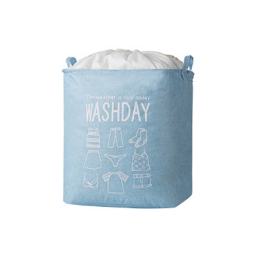 Sac de rangement pour couette, grande capacité, lavable, anti-poussière, pour vêtements: Blue