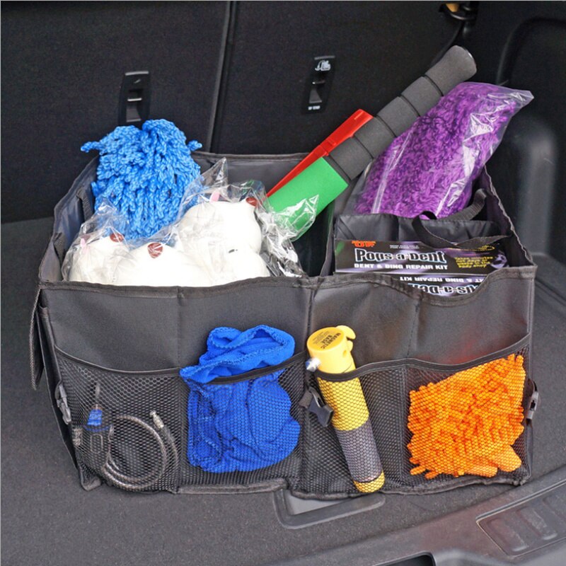 Organisateur Coffre Voiture ZELLYA Pour Peugeot - 2008, 206, 308, 5008 - Range Affaires Pliable