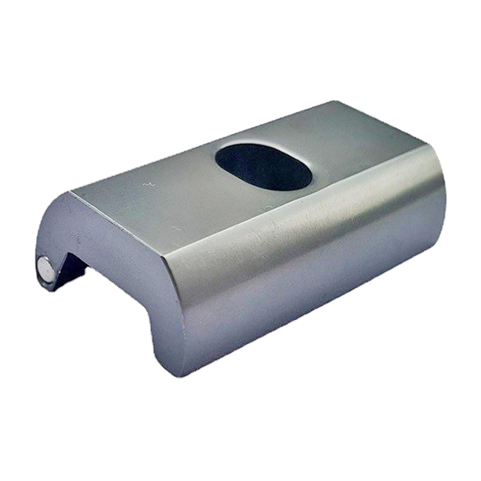 Vouwfiets Scharnier Klem Plaat Aluminium Fietsen Deel Hoofd Buis Gesp: Titanium Color