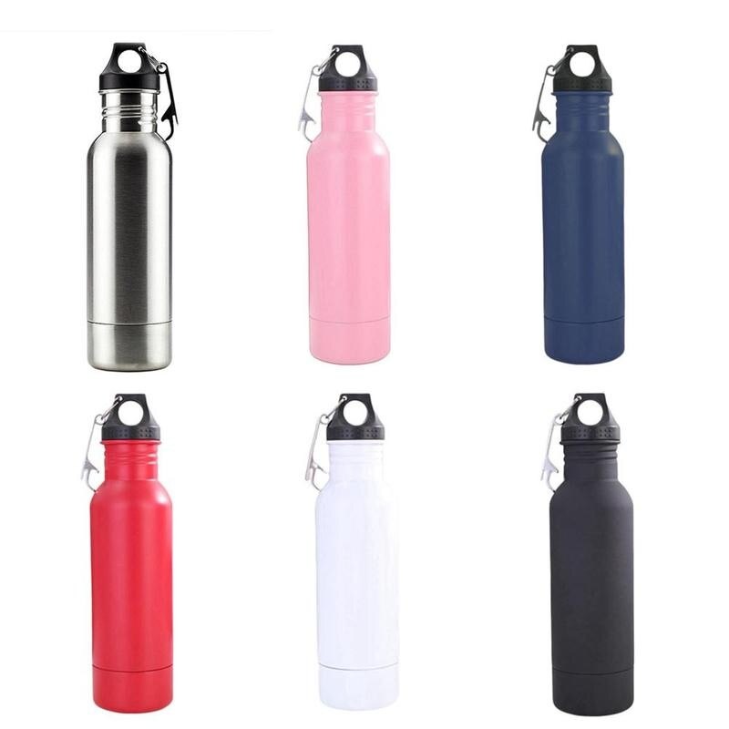 304 Roestvrij Staal Bierfles Houder Koude Isolatie Opener Metalen Fles Fles Glas Cover Protector Draagbare Met D4X3