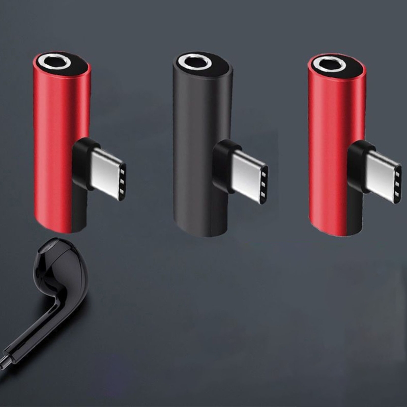 USB C to Aux-Audio Dongle Adapter for S23-S22 S21-S20 Ultra-S10 Note 20-10 USB C to 3.5mm Headphone and Charger Adapter