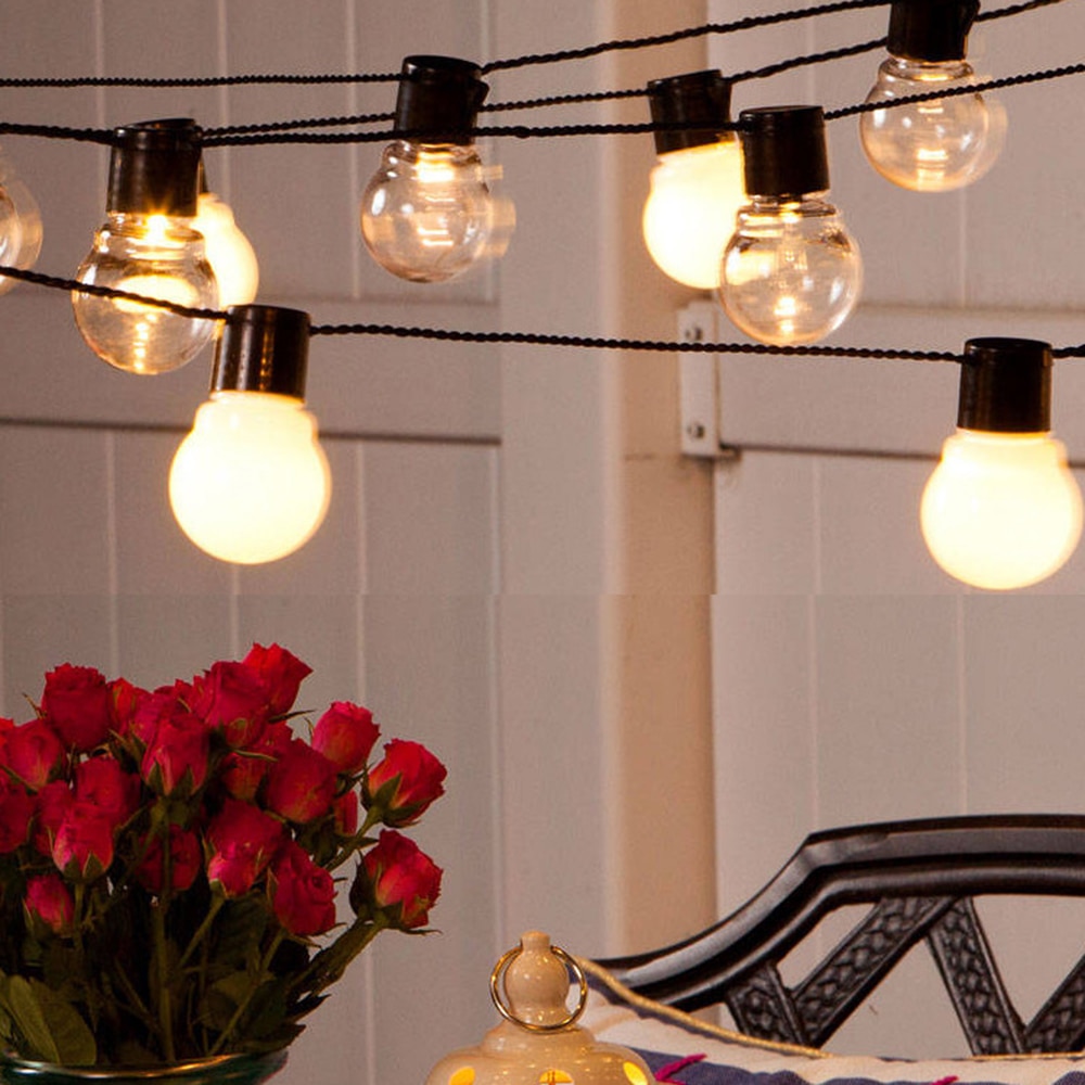 6M 20 Led Globe Lamp String Light Fairy Licht Outdoor Led String G50 Lampen Tuin Patio Garland Wedding Party decoratieve Lamp