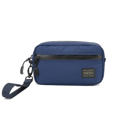 Japanse en koreaanse merk portemonnee met lange rits, herenportemonnees, damesclutch, damesjeugdportemonnee, billetera mujer: Blauw