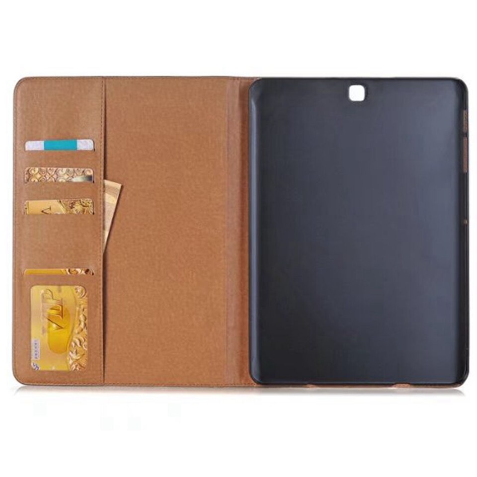 Retro Magnetic Smart PU Leather Cover for Samsung Galaxy Tab S2 T810 T813 T815 T819 9.7" Tablet Funda Case+Screen Protector+Pen