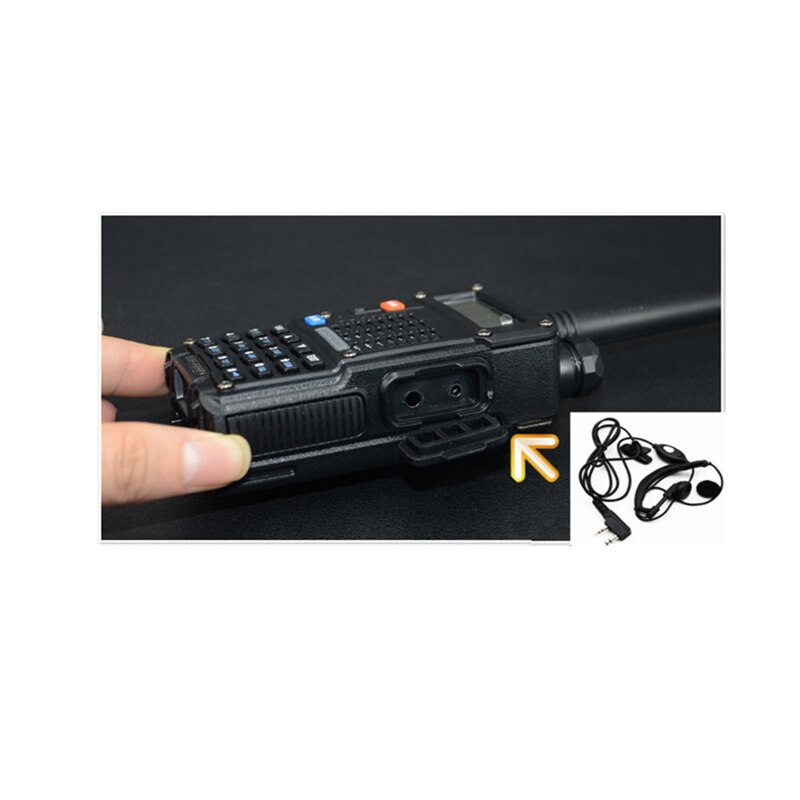 Baofeng BF-F8HP walkie-talkie 144/4308w tela dupla de alta potência à espera civiele dupla alta potência omgekeerde uv dupla sectie