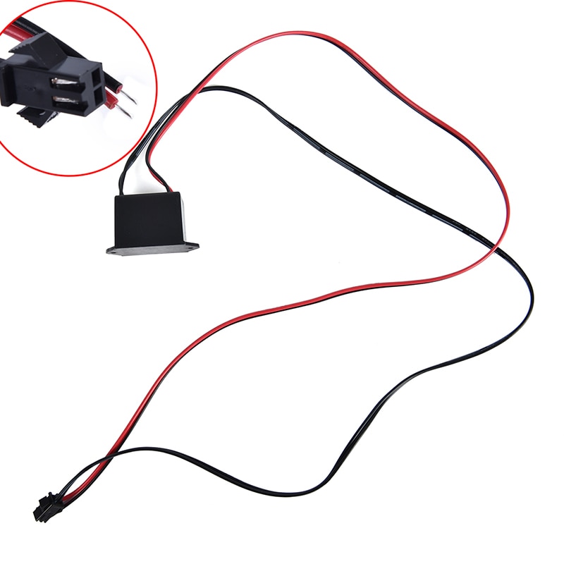 Dc 12V Mini Neon El Draad Power Driver Controller 1-5M Glow Kabel Strip Licht Inverter Supply adapter Flexibele Neon Draad Driver