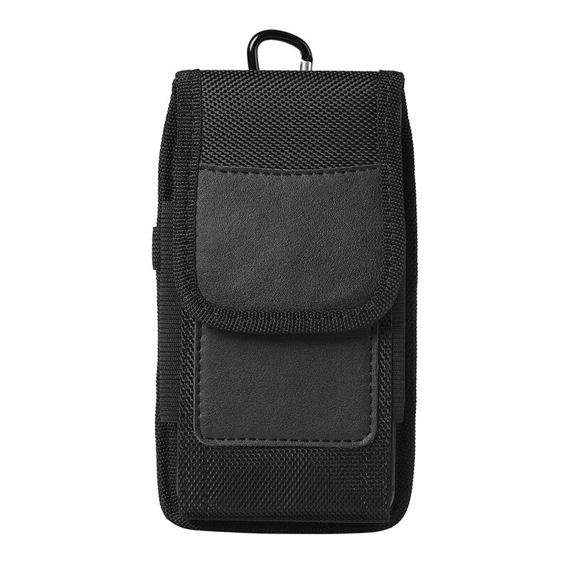 Telefon Tasche Tasche fallen für Moblie Telefon Gürtel Clip Halfter Taille Abdeckung Beutel Telefon Tasche Hängen Taille Tasche Karabiner Schwarz lagerung