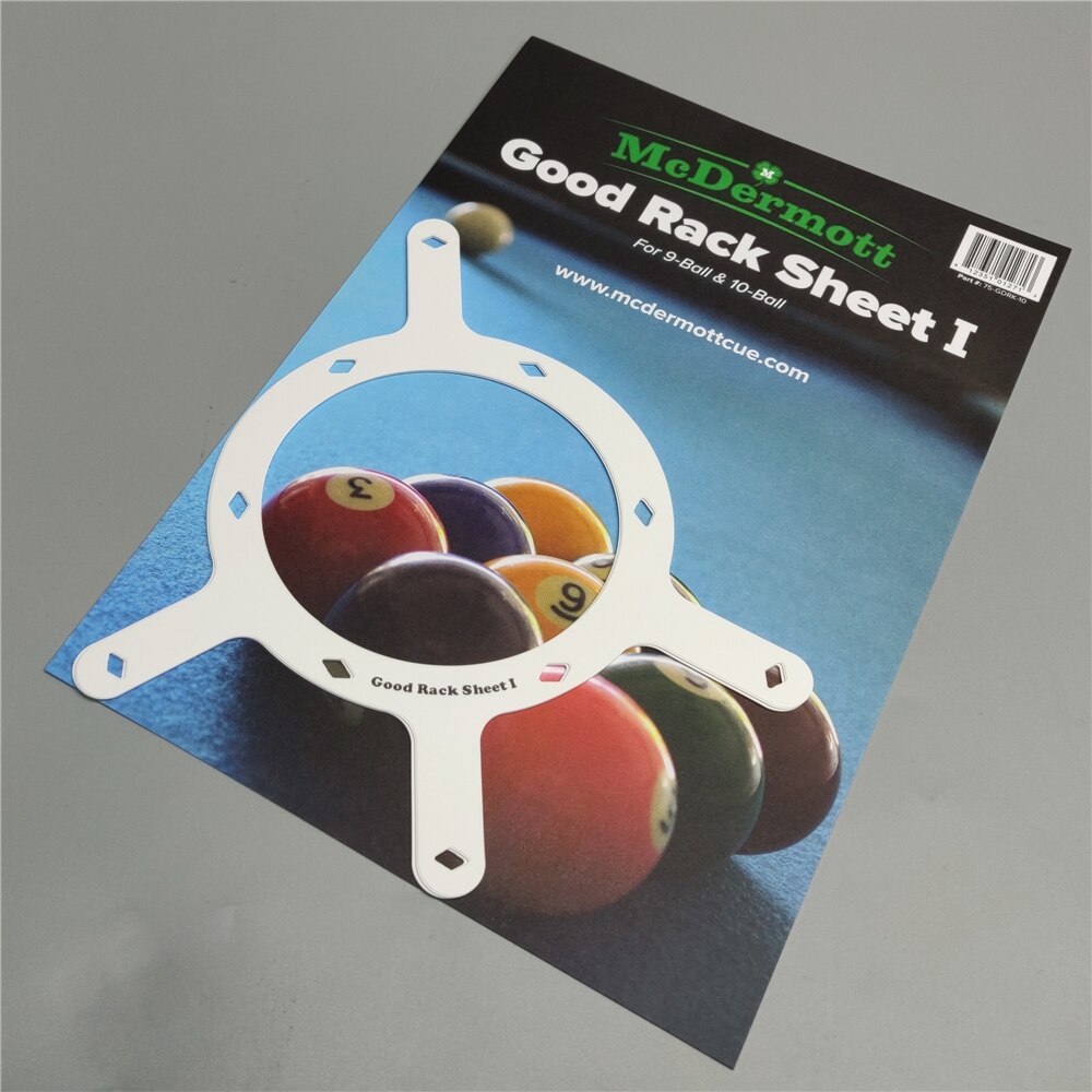 Goede Rack Sheet Ik Biljart Japan Papier Rack Sheet 10 Stuks Rack Driehoek Compertetion 9 Bal 10 Ball Pool Biljart accessoires