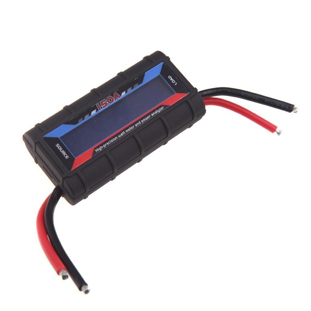 150 AMP Watt Meter with Special Heavy WI Wire Wind Generator Solar DC Online(Black)