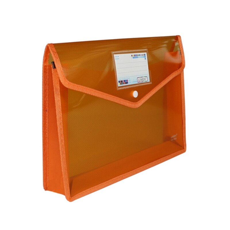 A4 B4 Transparant Document Organizer Drie-Dimensionale Bestand Zak Papers Pouch Map Voor Office Home