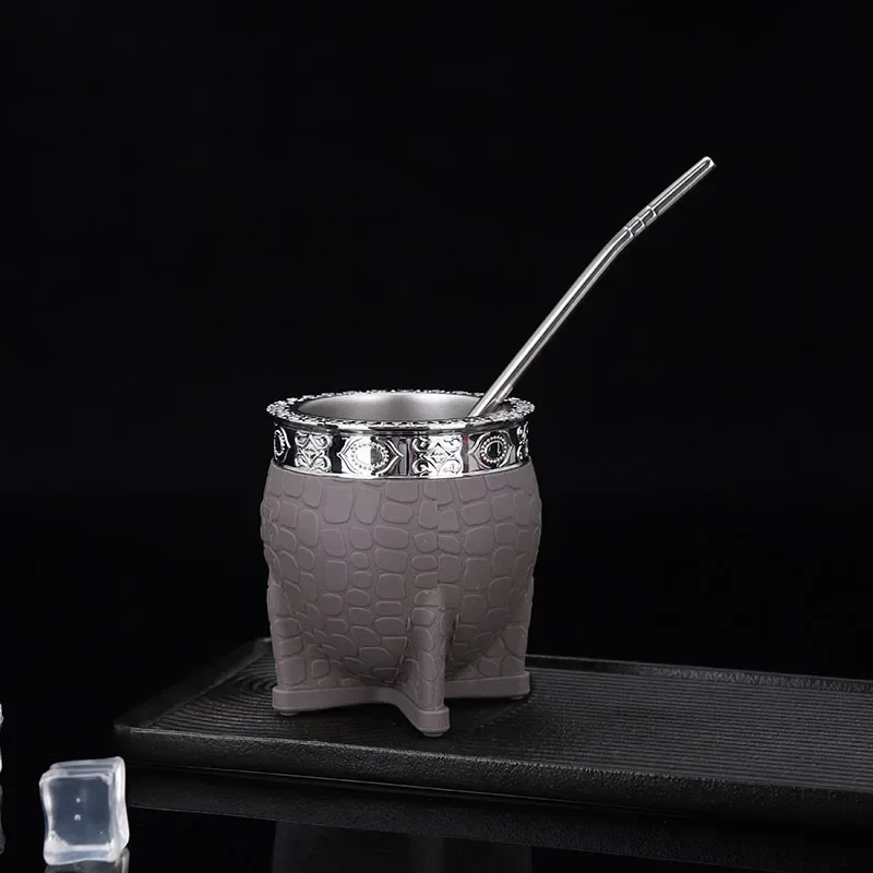 1PC tazas tazas para café Stainless Steel Double Wall Cup 200ml Insulated Tumbler Yerba Mate Tea Coffee Beer Drinking Mug Double: Yellow