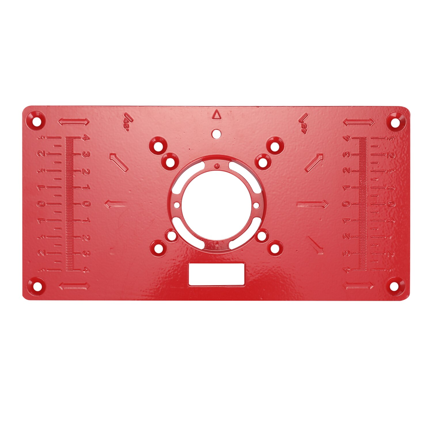 Multifunctional Router Table Insert Plate Woodworking Benches Aluminium Wood Router Trimmer Wood Engraving Machine Flip Board