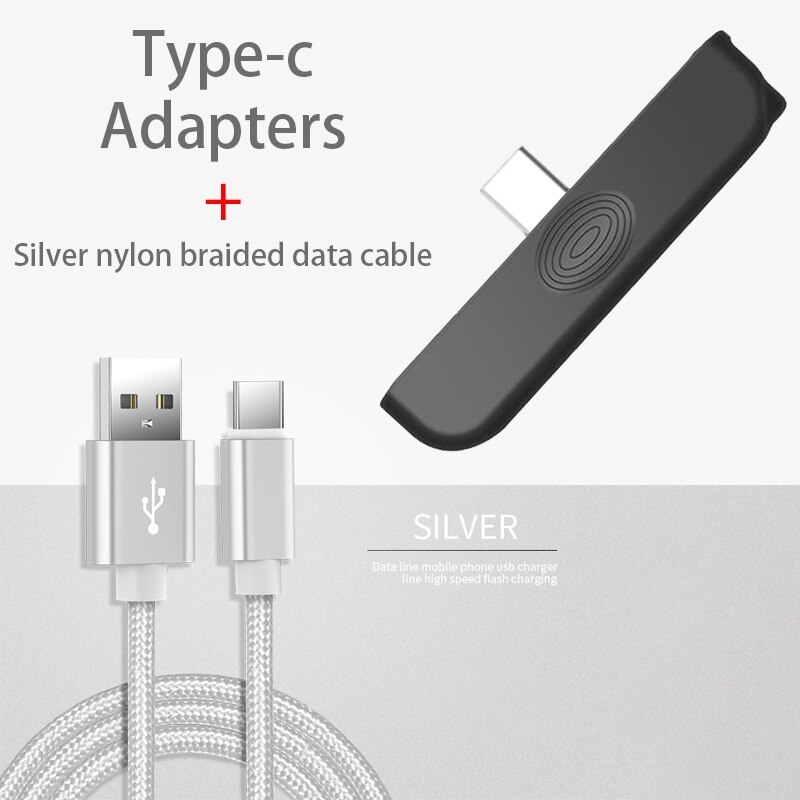 Mobiele Telefoon Adapter Type C Iphones Adapter Interface Datalijn Opladen Converter Game Opladen Extra Handgreep Kabel: Type-C and Cable