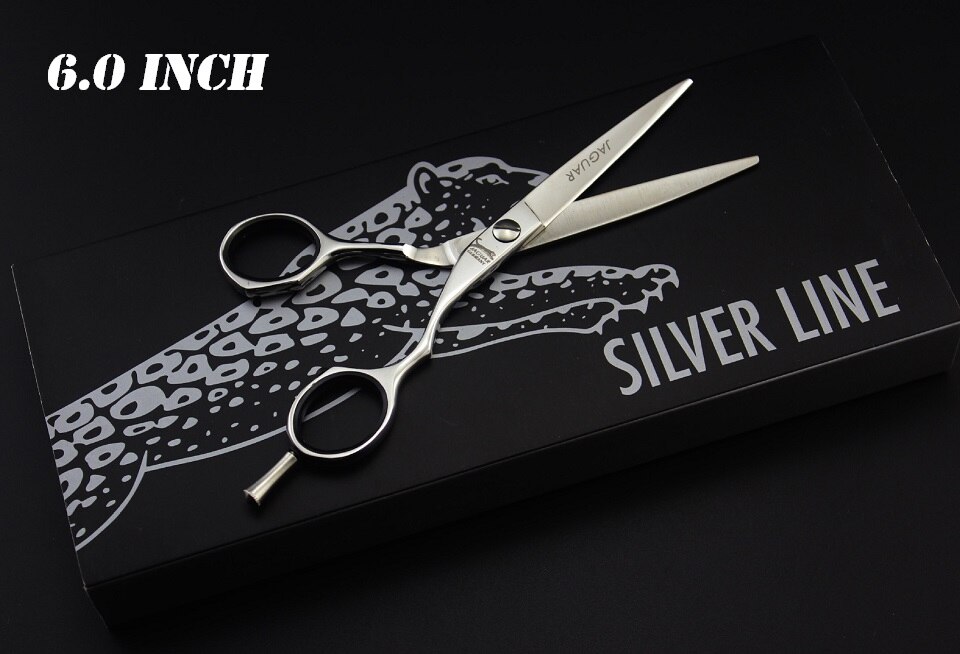 JAGUAR haar schere professionelle 4.5 & 5.0 & 5.5 & 6.0 & 6,5 zoll set schneiden Verdünnung friseur barber salons hört: 6.0 INCH CUTTING 04