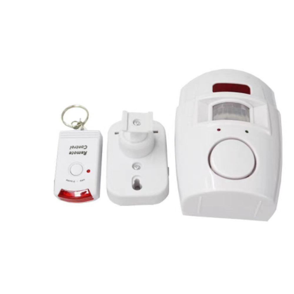 Indoor Outdoor Wall-mounted Portable Wireless Security Alarm PIR Infrared Motion Sensor Detector Anti-theft System Kit