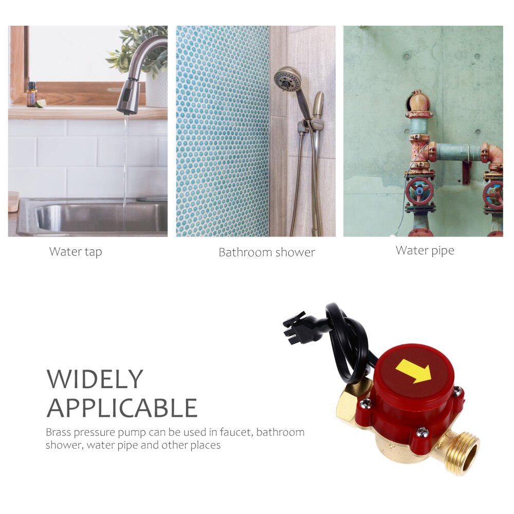 Water Flow Control Switch Adjustable Pressure Pump Shower Accessory for Home