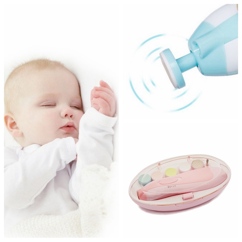 Draagbare Elektrische Veilig Baby Trimmer Nagelknipper Cutter Manicure Pedicure Clipper Schaar Kids Baby Baby Cutter Nail Care