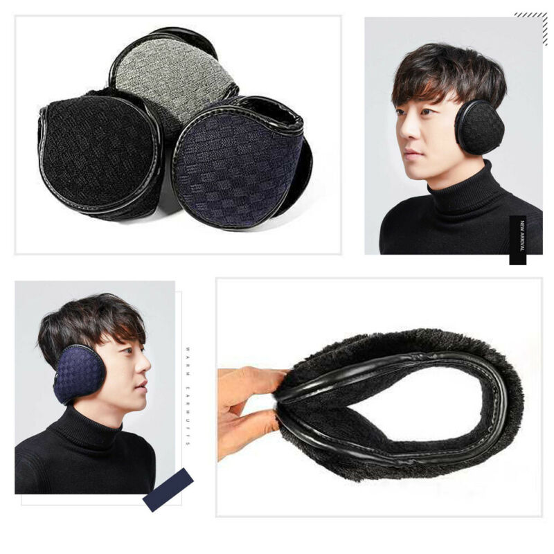 Cache-oreilles en molleton pour femme et homme, cache-oreille, cache-oreille, bandeau, collection hiver