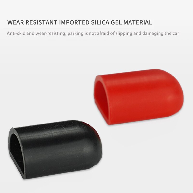 Funda de silicona para soporte de pie de patinete eléctrico, funda para Ninebot Es2 Es4 Millet Xiaomi M365 / M365 Pro, 2 uds.