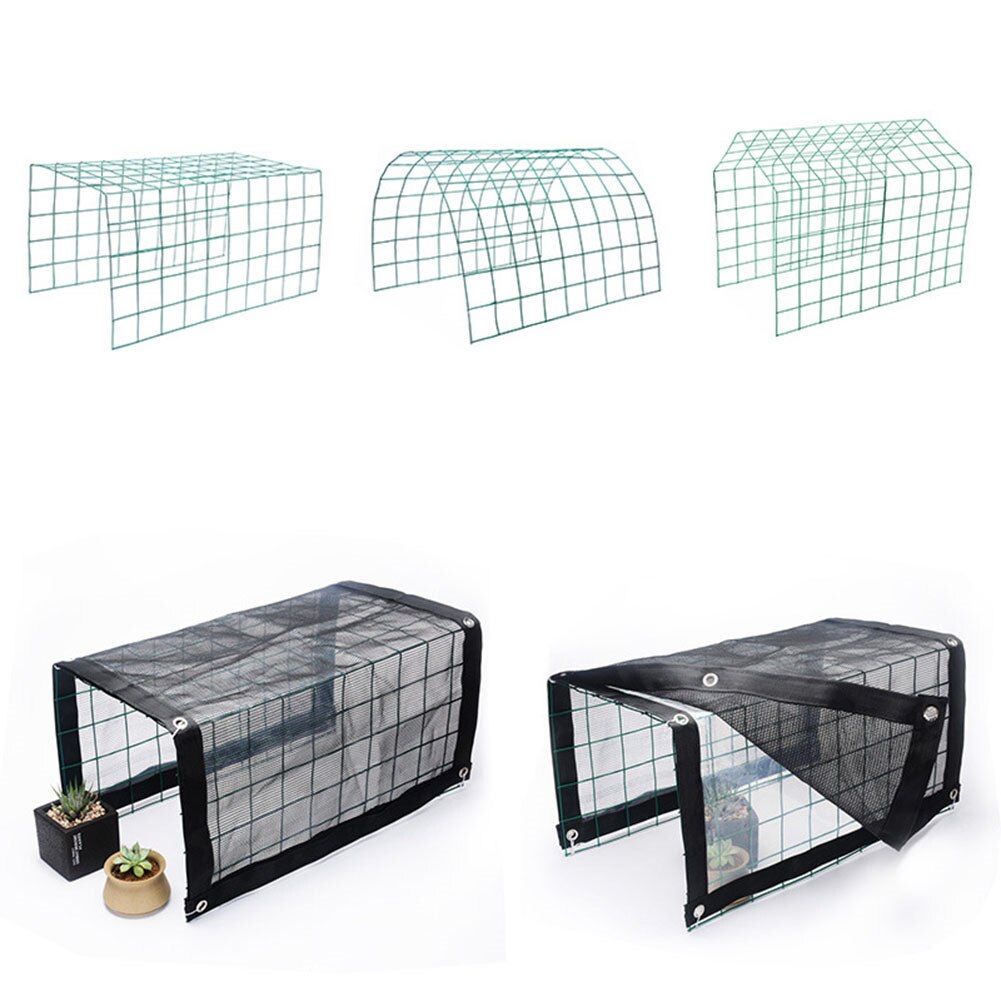 Garden Sun Shade Sail Clear Rain Tarp Balcony Succulent Plants Shelter Home Garden Canopy Sun Rain Block for Flowers