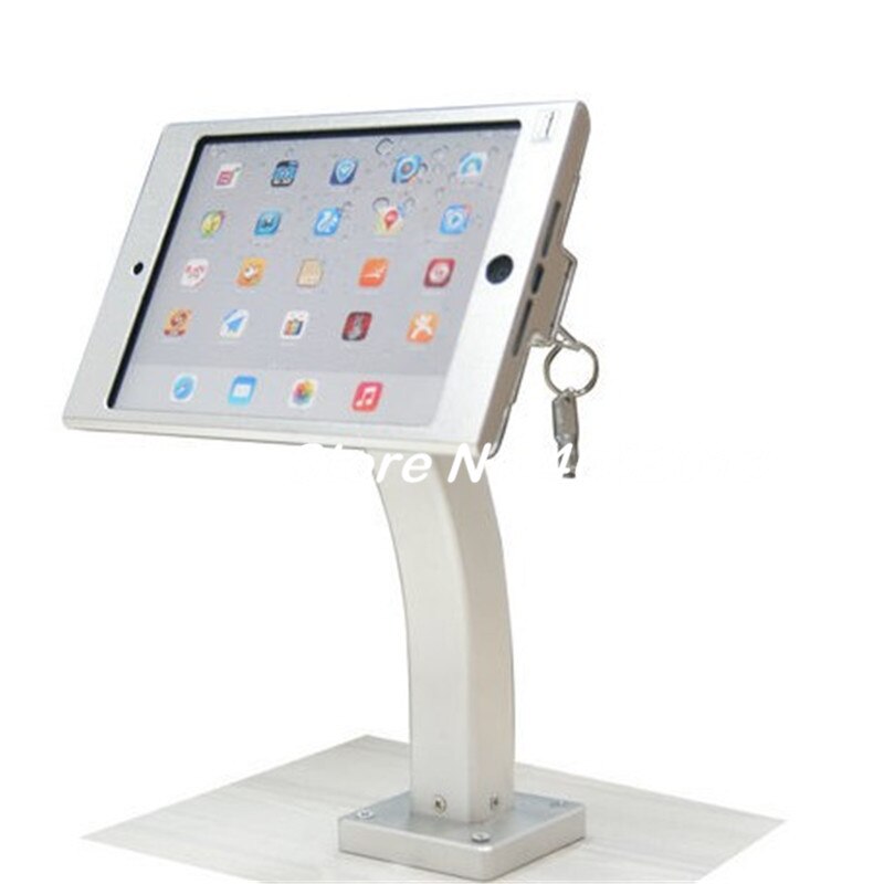 Fit for iPad mini1/ 2 /3/4 wall mount aluminum metal case bracket Security desktop support for iPad mini holder for tablet
