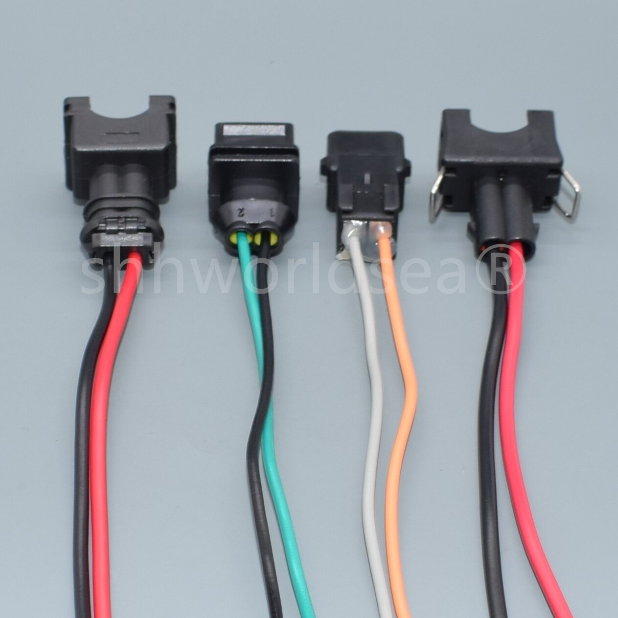 shhworldsea 3.5mm Junior Power Timer 2 pin sealed fuel injector EV1 connector Ignition Coil Plug 282189-1 829441-1 037 906 240