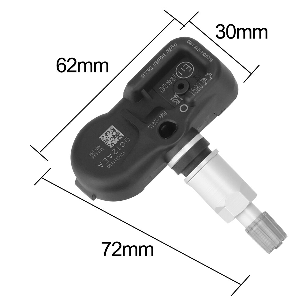 1/4 Stuks Sensor Tpms Sensor Auto Bandenspanning M... – Grandado