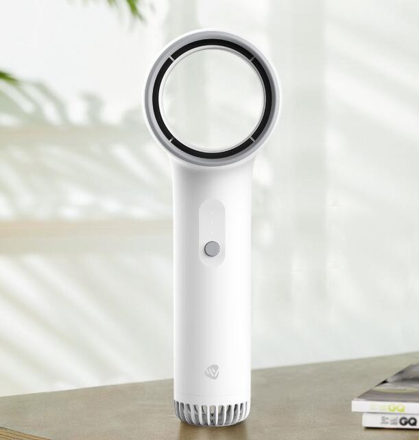 Xiaomi Weiyuan-ventilateur à main sans lames, résistant au vent, beau et Portable
