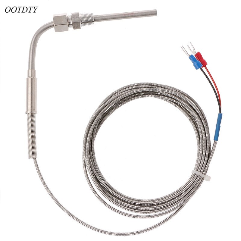 Sensores de Temperatura do Gás de escape EGT Termopar Tipo K Para Exhaust Gas Probe Temp Do Motor 1/2/3/ 4/5 m: 3m