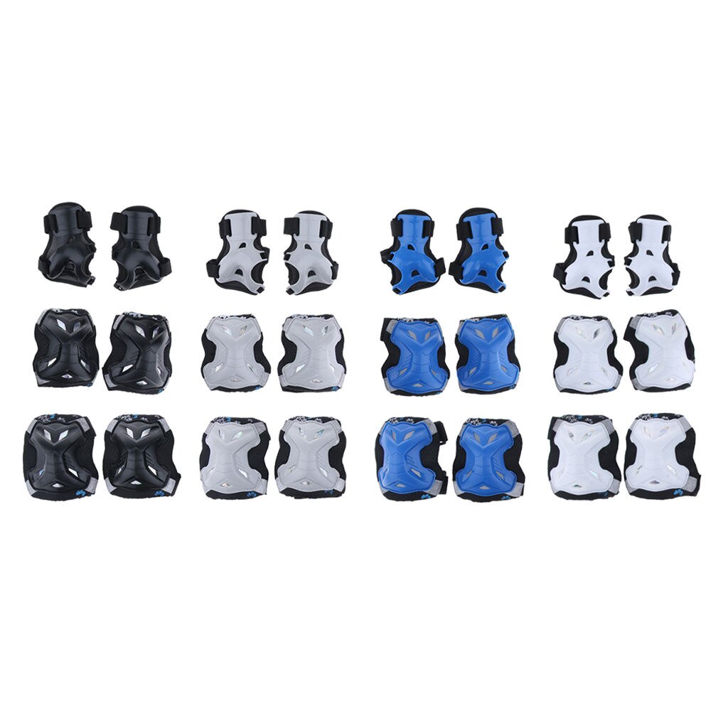 Kids Skate Scooter Cycling Protective Gear Knee Elbow Hand Pads Set