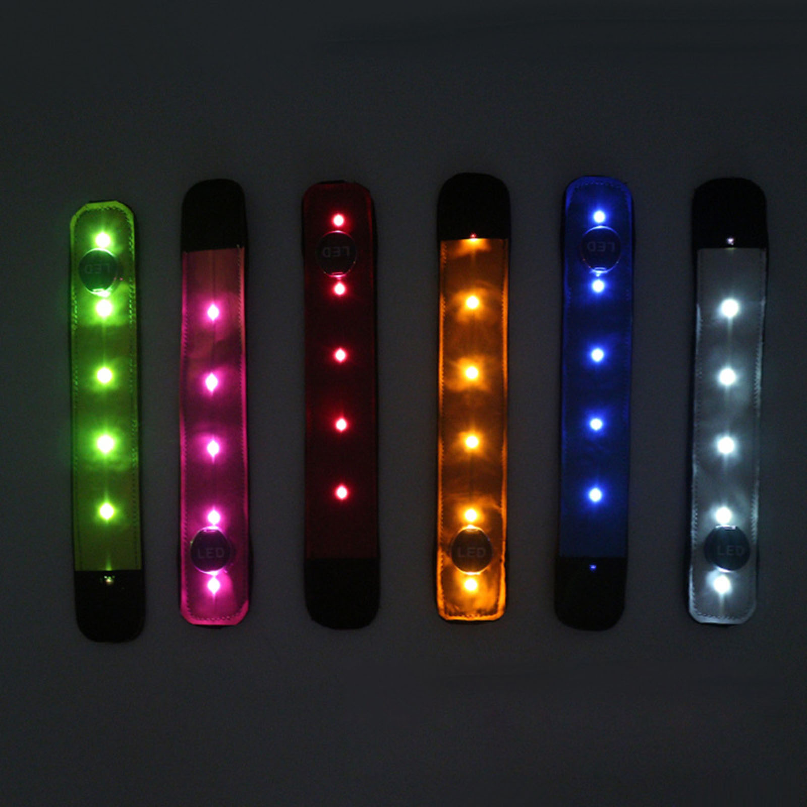 LED Leucht Pferd Bein Schutz Gürtel leuchtend Ausrügestochen Reflektierende Bein Knöchel Gurt Nacht gehen Pferd Reiten