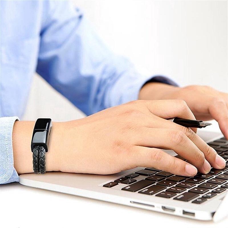 Câble micro USB type-c de 22cm pour recharge/Iphone/Android/ios