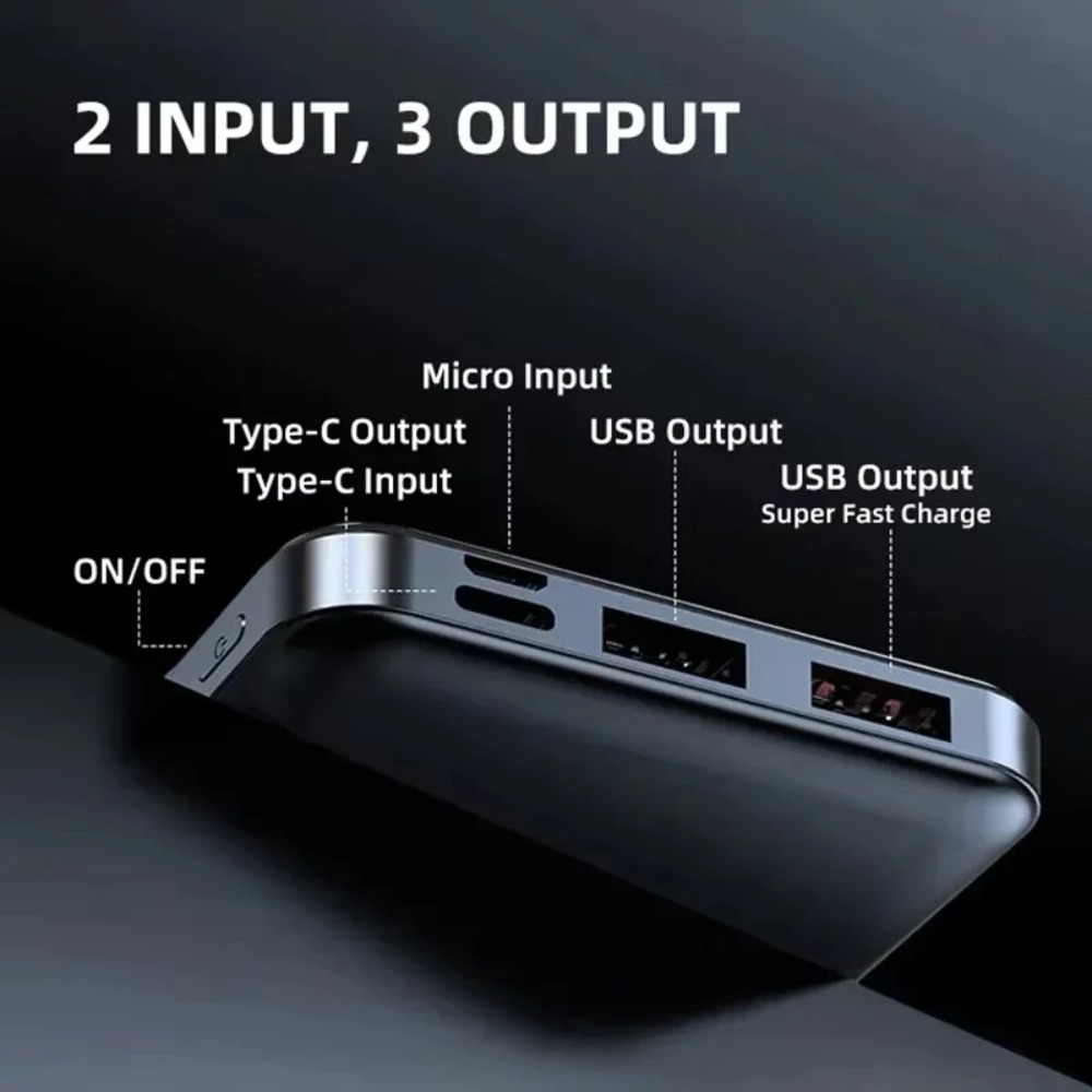 Xiaomi 50000mAh PowerBank portátil 120W cargador súper rápido batería externa PowerBank de alta capacidad para iPhone con batería