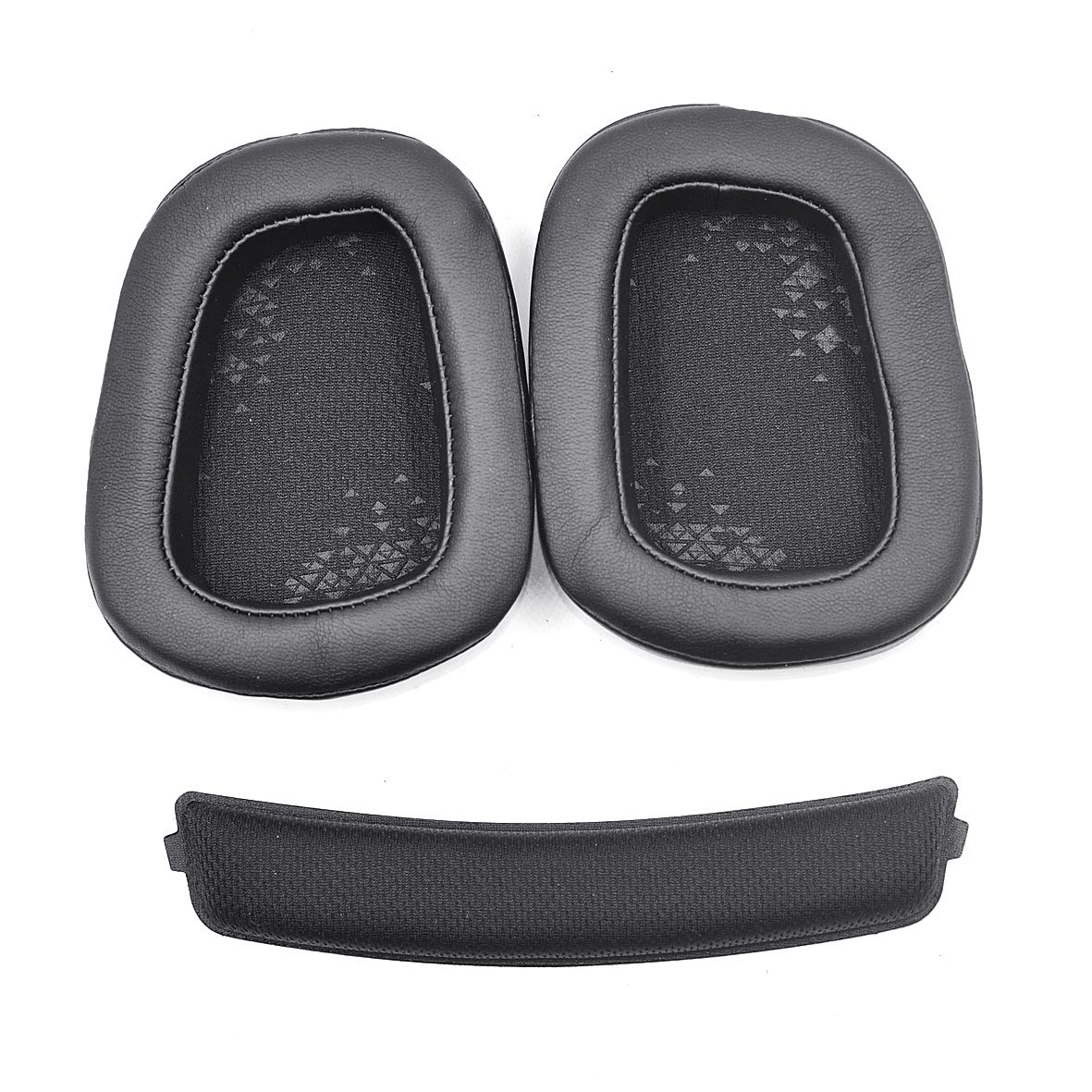 Replacement Earmuff earpads Cup Cover Cushion Ear Pads Headband for Logitech G933 G633 G633 933 Artemis Headphones: L- earpad-sheadband