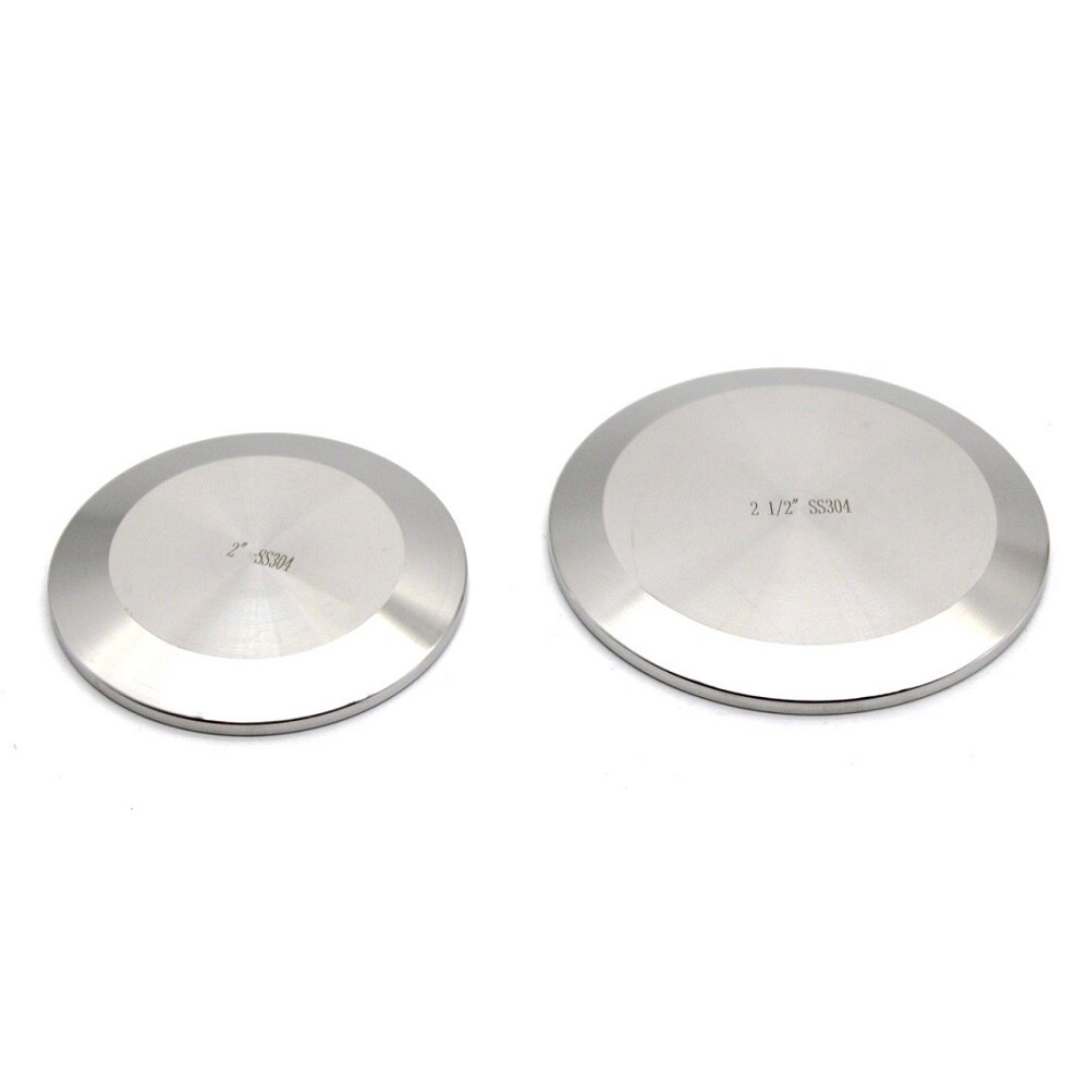 Tapa sanitaria Tri abrazadera virola brida Acero inoxidable SUS SS 304