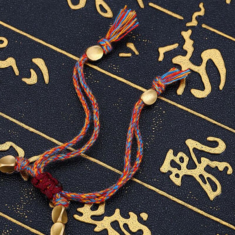Perlen Armband Mann Frauen Elastizität Armreif Schmuck Bogen Perlen Armband Tibetischen Buddhistischen Geflochtene Kupfer Glück Armband