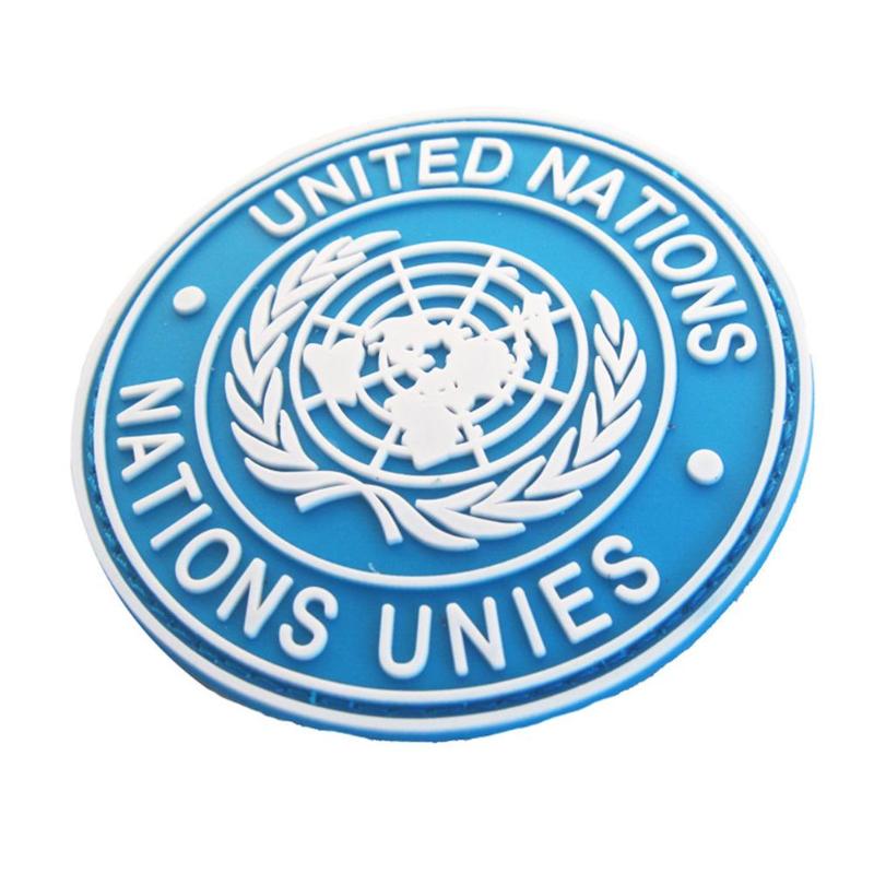 Internationale U.N UN Verenigde Naties Echt Schouder Patch Badge