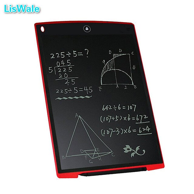 Bærbar 12 " lcd-skrivetablet digital tegnetablet håndskriftsblokke elektronisk tablettavle ultratyndt tavle med pen