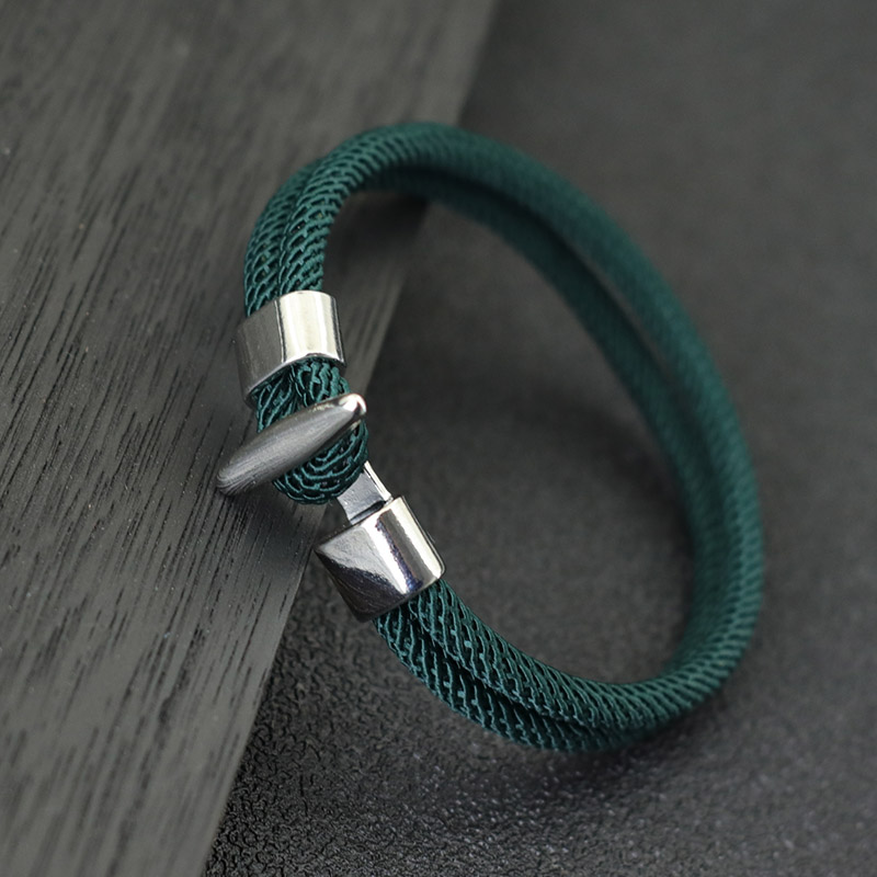 51Luckind Simple Milan Rope Bracelet Handmade Men Women Outdoor Survival Braclet For Camping Armband Thread Jewelry