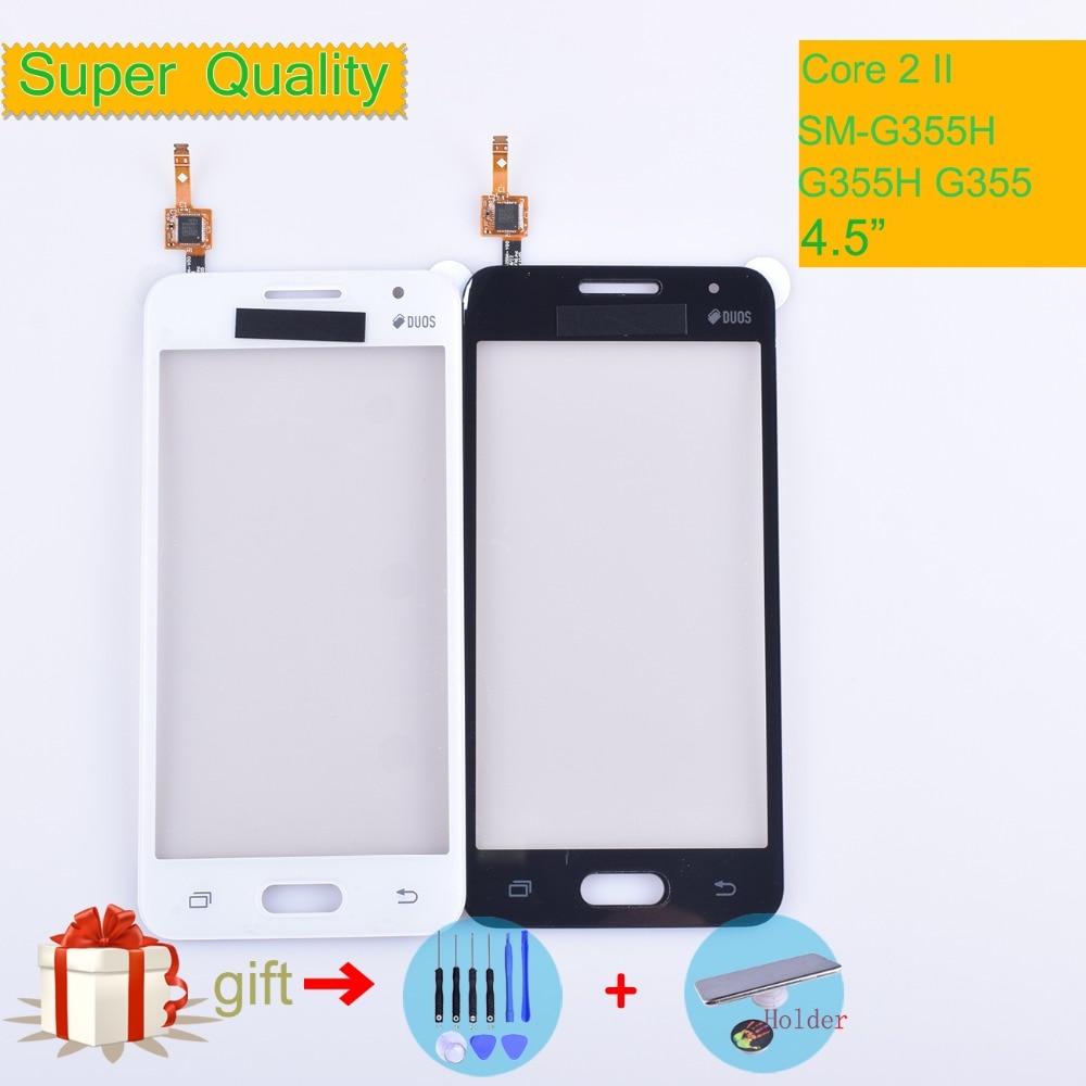 G355 voor samsung galaxy core 2 ii sm -g355h g355h g355 g355m touchscreen paneel sensor digitizer glazen touchscreen geen lcd