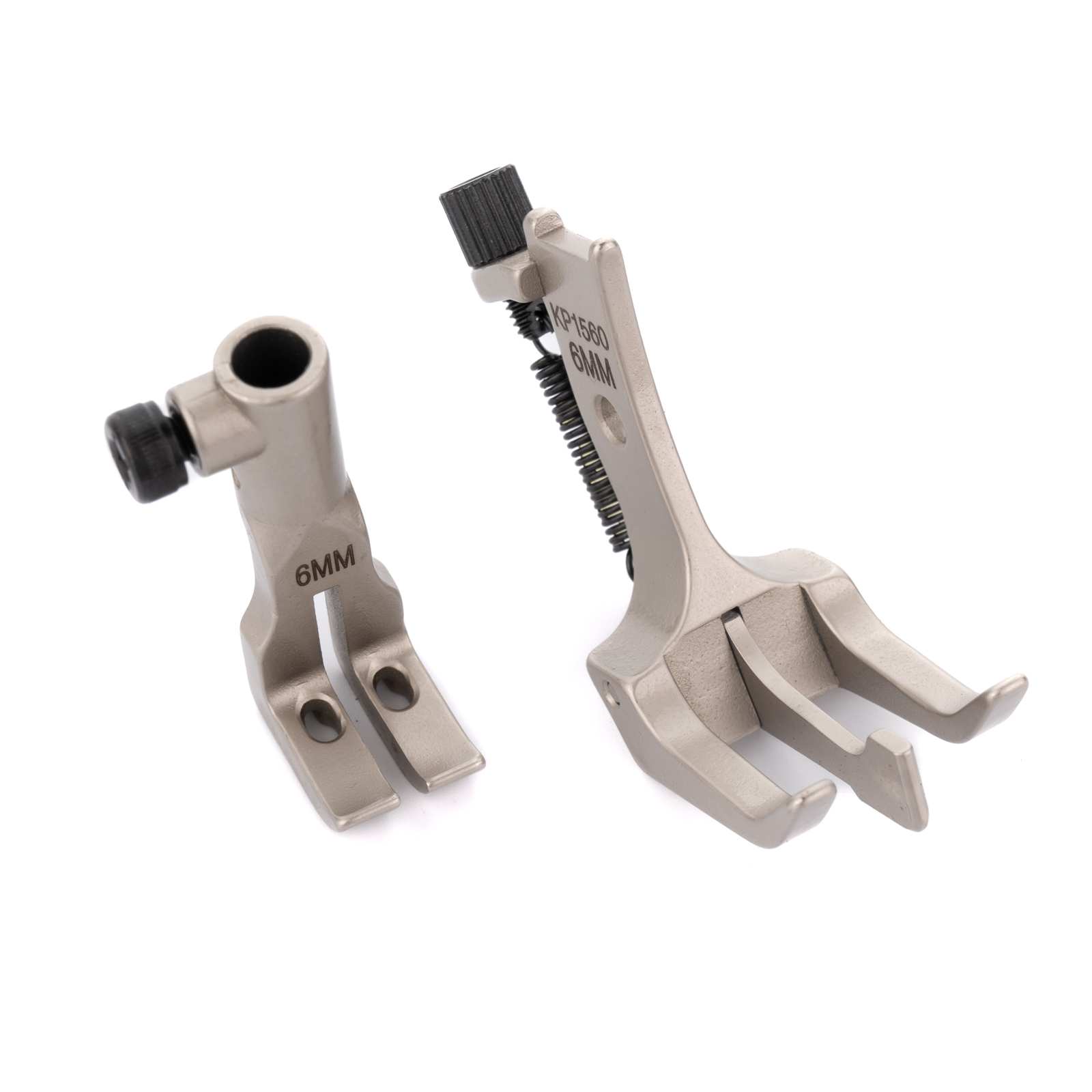 Kp1560 overdragerfod med centerføring, passer til dobbeltnålssymaskine, consew 369rb juki lu -1560 typisk  gc20606 20618/ 213-67958