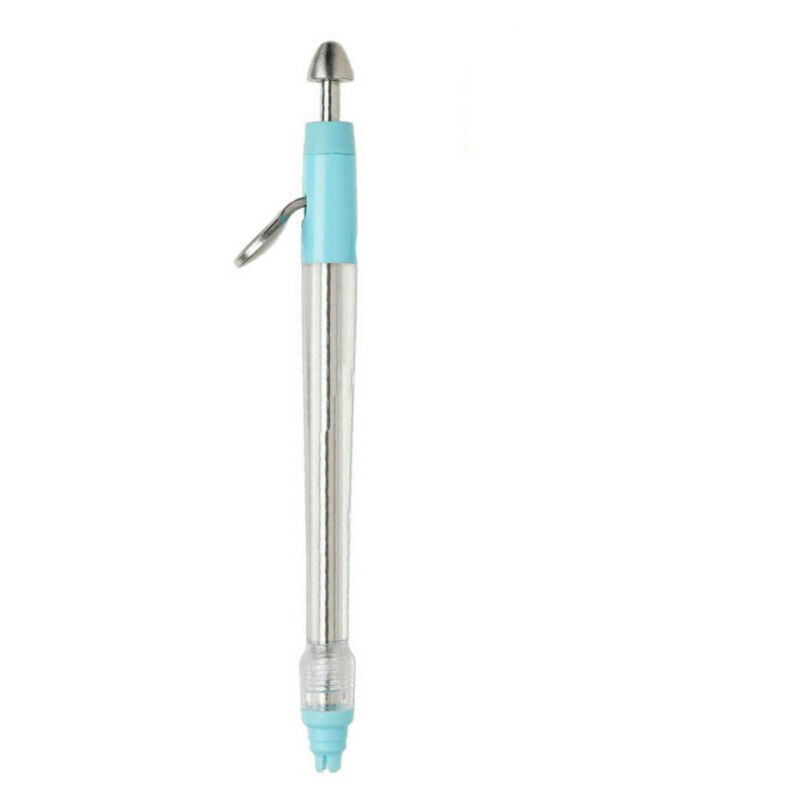Multifuncional ponto de unha broca caneta manual ponto broca caneta strass pintura diamante ponto cruz ferramenta bordado: Amarelo