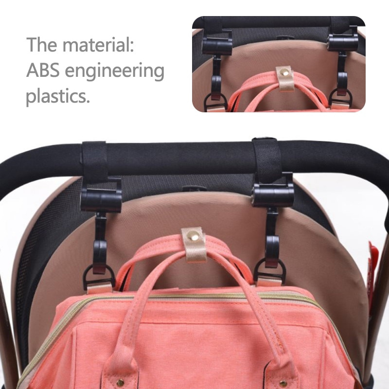 1/2 stücke Neugeborenen Poussette Kinderwagen Clip Halfter Spielzeug Baby Tasche Kinderwagen Haken Kinderwagen Gurt Kinderwagen Zubehör Baby Wagen