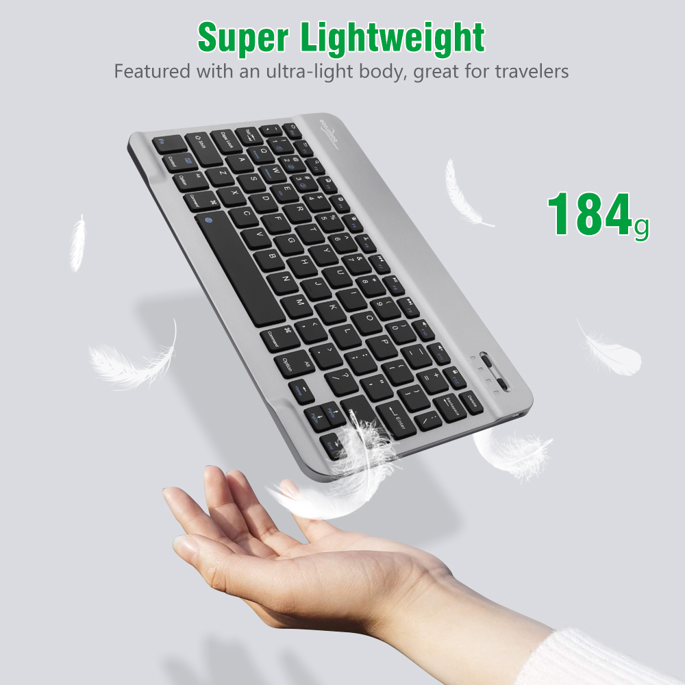 GOOJODOQ Wireless Keyboard And Mouse For iPad Tablet Smartphone Bluetooth Keyboard For Xiaomi Samsung Huawei Teclado Sem Fio